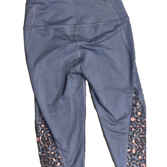 VS Sport Knockout High Waist Legging with Mesh Leopard Detail Size Small - Picture 7 of 8